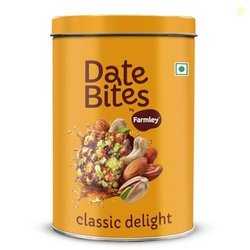 Farmley Classic Date Bites 200 gm I Dates Barfi Made with Dates, Pista