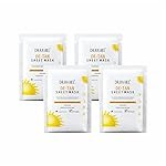 DR.RASHEL De-Tan Face Sheet Mask With Serum for Unisex, All Skin Soft and Healthy Skin, Deep Cleansing & Oil Control, Repairing & Nourishment, Soothing and Hydrating, 20g each (Pack of 4)