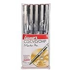 Luxor 969 OHP Permanent Marker – Bright Red, Set of 5, High-Contrast & Long-Lasting Ink, Suitable for Educational & Professional Use