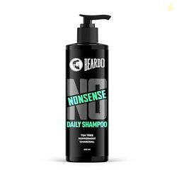 Beardo No Nonsense Daily Shampoo for Men 200ml | For Healthy, Clean Sc
