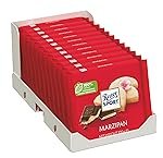 Ritter Sport Marzipan Dark Chocolate 100g, Ritter Sport Chocolates in Colorful Variety, Product of Germany, Dark Chocolate with Marzipan Filling | Nutritious and Nutty Crunch