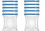 Slider Zip Storage Bags for Food Storage â Transparent Plastic Bags with Easy Close Slider (10)