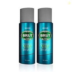 Brut Sport Style Deodorant Body Spray for Men, Masculine Long-Lasting