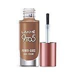 LakmÃ© 9 to 5 Primer + Gloss Nail Colour, Caramel Case, 6 ml