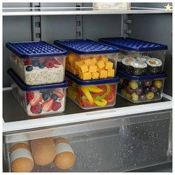 SWAPKART Airtight Plastic Storage Containers Set for Kitchen | Pantry