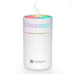 Portronics Magma Lite Type-C Powered Humidifier with RGB Light, 260ml