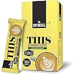Continental THIS Creamy Instant Coffee Powder | 2 In 1 Instant Premix Coffee Powder | 160 Gram | Pack Of 1 | Rich and Creamy Flavor | Convenient Single-Serve Sachets for Quick and Easy Coffee Anytime