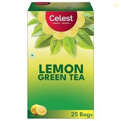 Celest Green Tea | Green Tea for Weight Loss | Lemon Flavour | 25 Teab