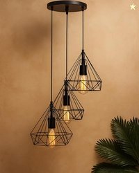 Homesake Hanging Light Diamond Cluster-Modern Ceiling Pendant Light fo