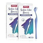 Sirona Reusable Eyebrow Razors for Women – 6 Razors (Pack of 2) | Face Razor for Women for Facial Hair Removal | Gentle Eyebrow Shaper | Facial Razor with Protective Blade | Compact Grooming Tool