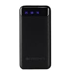 ZEBRONICS MB10000S4 Power Bank, 10000 mAh, 12W, Dual USB Output, Type C & Micro USB Input, Built in Protections, Percentage LED Display, Included USB to Type C Cable, Made in India(Black)