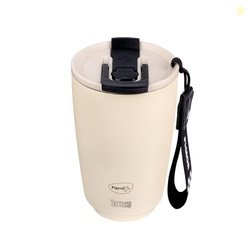 Pigeon Thermocup 400 ml: Stainless Steel Vacuum Insulated Coffee Cup/T