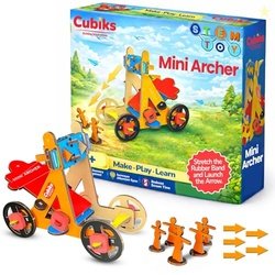 CUBIKS Stem Toy Mini Archer| Toys for Boys 7-14 Years | Science Experi