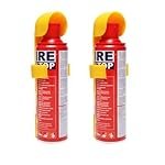 Fire Stop Car and Home Fire Extinguisher (Pack of 2)