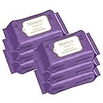 Co. Lavender Luxe Refreshing Wet Wipes | Alcohol-Free, Paraben-Free, Vegan & Cruelty-Free | Soothing & Hydrating Facial Wipes | 150 Wipes (Pack of 6)