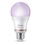 PHILIPS WiZ 10W E27 Wi-Fi & Bluetooth LED Smart Bulb with Music Sync, Compatible with Amazon Alexa & Google Assistant, 16 Million Colours & Motion Sensing Technology | Pack of 1