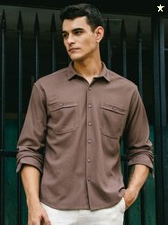 HERE&NOW Men Tartan Checks Casual Shirt