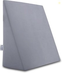 GADDA CO Memory Foam Sleeping Pillow Pack of 1 Solid Wedge Pillow (Gre