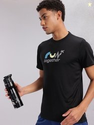 HRX by Hrithik Roshan Couple Collection Printed Rapid-Dry Running T-sh