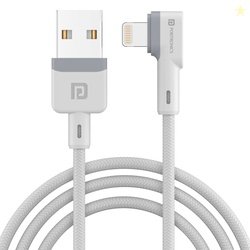 Portronics Konnect L 1.2M POR-1401 Fast Charging 3A 8 Pin USB Cable wi