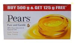 Pears Soap, Pure and Gentle, 5 x 125g Promo Pack