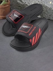 Red Tape Men Printed Sliders