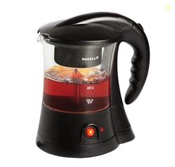 Havells Crystal Tea-Coffee Maker Glass with Filter Basket | Indicator