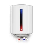 GM Balin 15L Storage Water Heater (Geyser) | Hydrodynamic Technology for Higher Hot Water Output | Energy Efficient |4 star| ISI Marked ? White