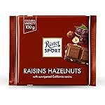 Ritter Sport Raisins & Hazelnut Milk Chocolate 100 Grams | Imported Chocolate from Germany