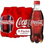 Coca-Cola Original Taste Soft Drink Pet Bottle, 250 Ml (Pack 0F 8)