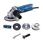 BOSCH Professional GWS 800 Angle Grinder | 800W Power | No-load Speed of 11000 RPM | Versatile Cutting and Grinding Tool | M10 Grinding Spindle Thread | 100 mm Disc | 1 Year Warranty
