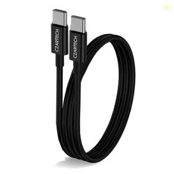 CZARTECH USB Type C To Type C Fast Charging Cable [5 Ft] Compatible wi