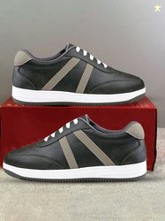 Bxxy Men Striped Lace-up Sneakers