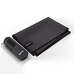 Lifelong Microfiber Gym Towel for Men | Suede Quick Dry for Gym, Swim & Sports | Lightweight, Absorbent Microfiber | Sweat Cloth for Workout & Running | Pack of 1 | 55Ã42 cm (Dark Grey)