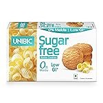 Unibic Sugar Free Butter Cookies 202.5g I Low GI No Maida I Sugar-Free Snack I Healthy Cookies (weight may vary)