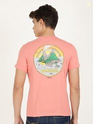 Wrangler Men Graphic Printed Cotton T-shirt