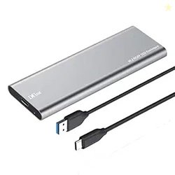 Piplus M.2 SATA USB 3.1 Gen 2 Type-C Output SSD External Enclosure Cas