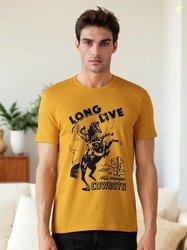 Wrangler Graphic Printed Cotton T-shirt