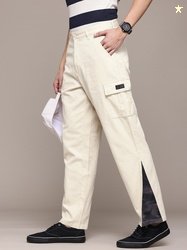 Roadster The Lifestyle Co. Men Relaxed Fit Pure Cotton Chinos