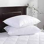 Microfiber Soft White Pillows for Bed| Pillows for Sleeping Blue – Set of 6(Size – 16×24 Inches Or 40×60 cm) Pack of 6 (White, 6)