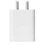 Google 30W Original Type-C Fast Charger Adapter | Compatible with Pixel 10, 10 Pro, 9A, 9 Pro, 8, 8a, 8 Pro, 7 Pro, 7a, 3a Pro, Tablets & Chromebooks | 30W USB-C Rapid Charging (White)