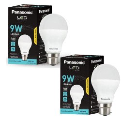 Panasonic 9 Watt LED Bulb, B22 Base 9W Light For Home, 25000+ BH with