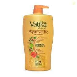 Dabur Vatika Ayurvedic Shampoo - 1 L | For Strong & Healthy Hair | No
