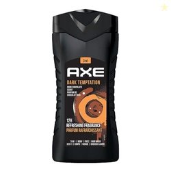 Axe Dark Temptation 3 In 1 Body, Face & Hair Wash for Men, Long-Lastin