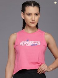 HRX by Hrithik Roshan Printed Sleeveless Lifestyle Tshirt