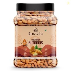 Auravita California Almonds 500gm | Crunchy & Healthy Dry Fruit, Premi