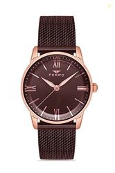 Ferro Lucca Analog Brown Dial Women's Watch-F21182C-S