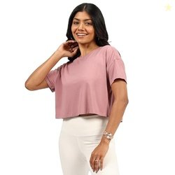 BlissClub Womens Softest Tee Boxy Crop