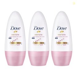 Dove Eventone Floral Deodorant Roll On for Women - 50 Ml (Pack of 3)