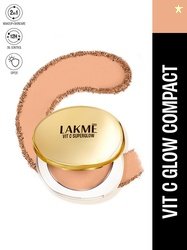Lakme Makeup+Skincare 1% Vit C Superglow Skin Perfecting SPF20 Compact